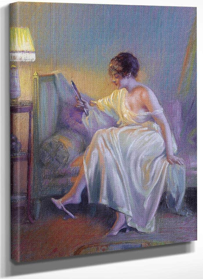 A Moment Of Reflection By Enjolras Delphin Fine Art Print