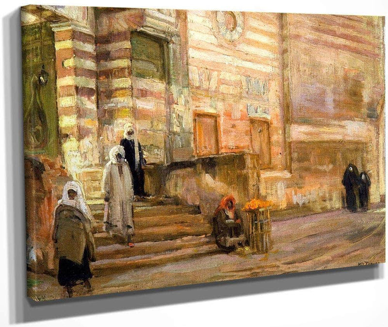 A Mosque In Cairo By Henry Ossawa Tanner Fine Art Print