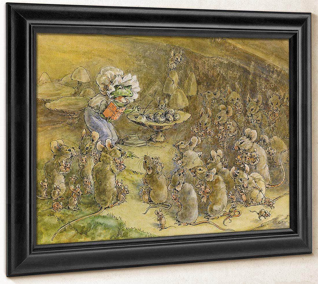 A Mothe Rmeeting By William Henry Walker Fine Art Print