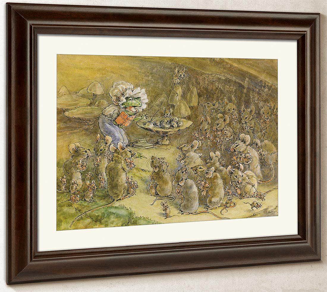 A Mothe Rmeeting By William Henry Walker Fine Art Print