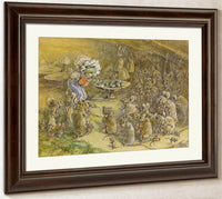 A Mothe Rmeeting By William Henry Walker Fine Art Print
