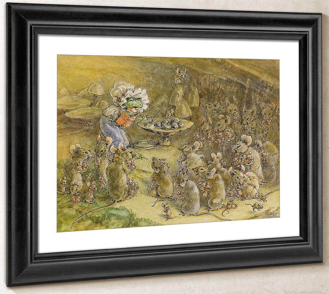 A Mothe Rmeeting By William Henry Walker Fine Art Print