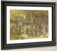 A Mothe Rmeeting By William Henry Walker Fine Art Print