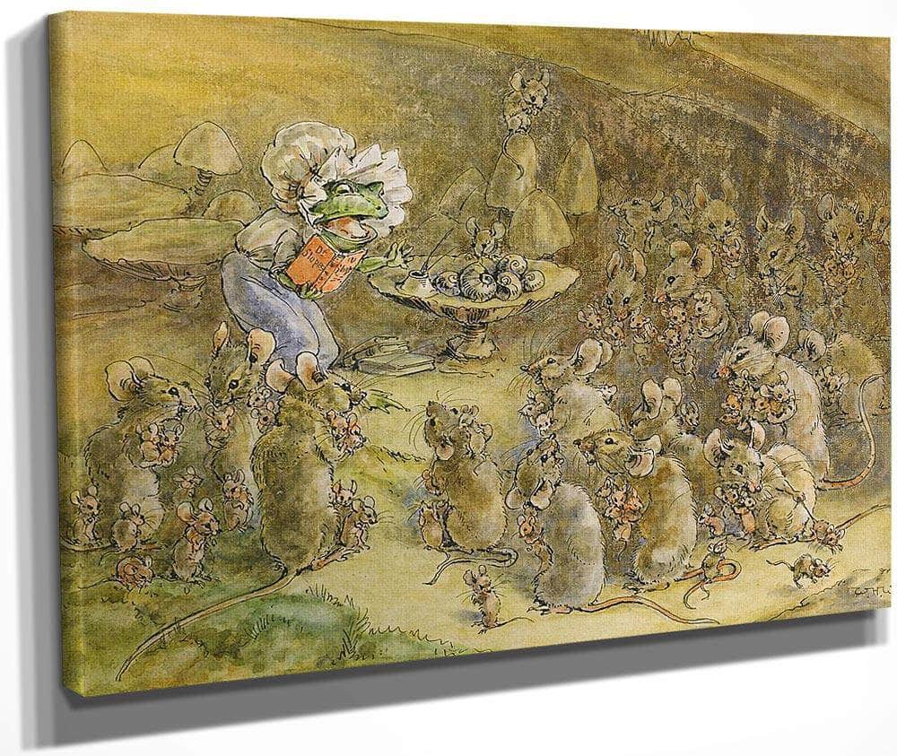 A Mothe Rmeeting By William Henry Walker Fine Art Print