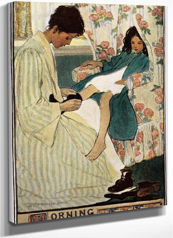 A Mothers Day Illustrated By Jessie Willcox Smith Fine Art Print