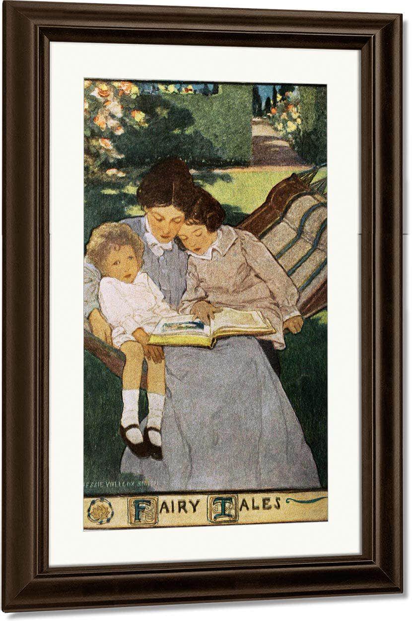 A Mothers Day Illustrated By Jessie Willcox Smith Fine Art Print