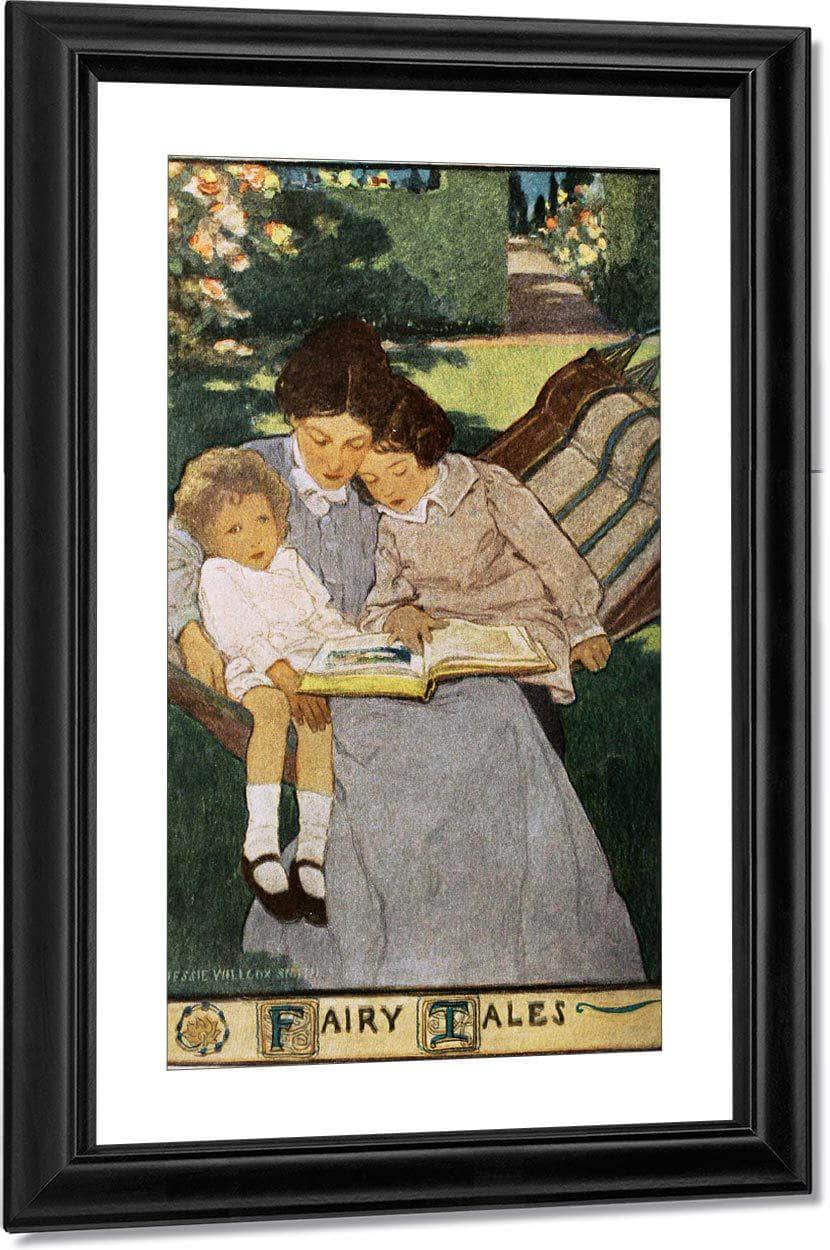 A Mothers Day Illustrated By Jessie Willcox Smith Fine Art Print
