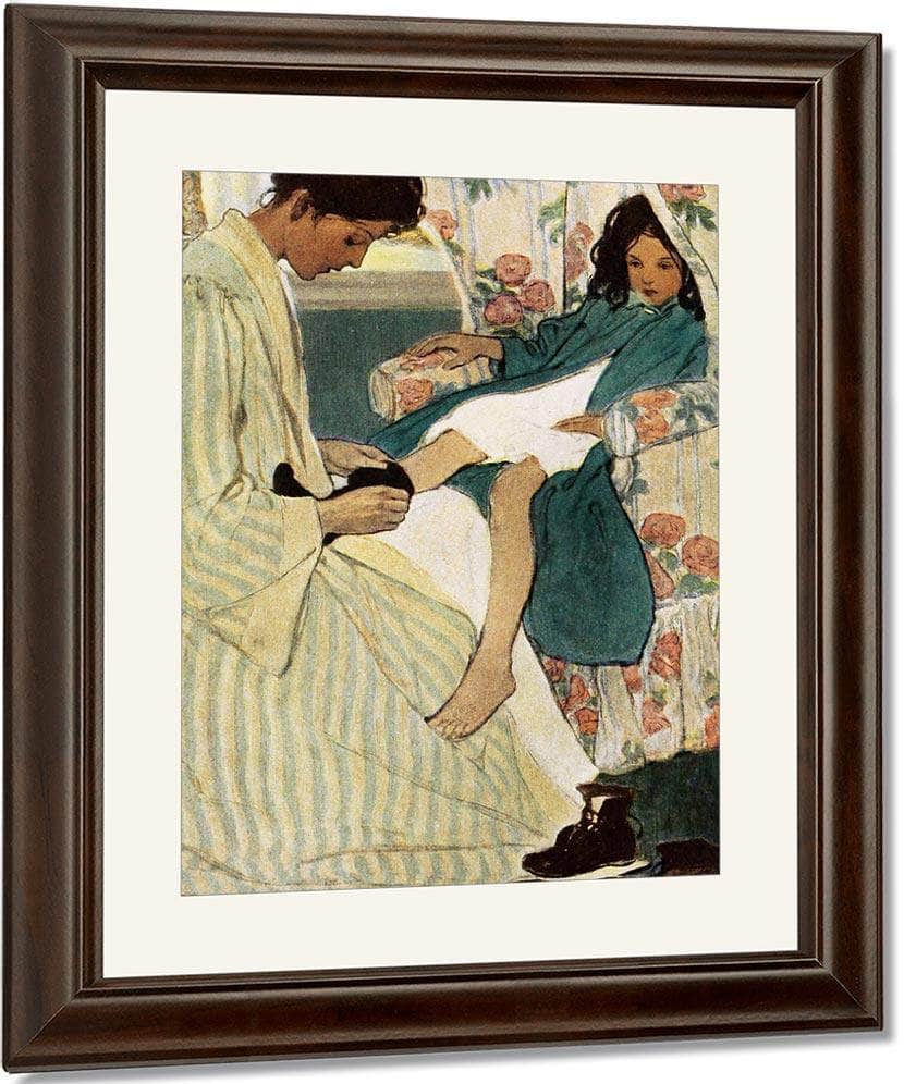 A Mothers Day Illustrated By Jessie Willcox Smith Fine Art Print