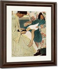 A Mothers Day Illustrated By Jessie Willcox Smith Fine Art Print