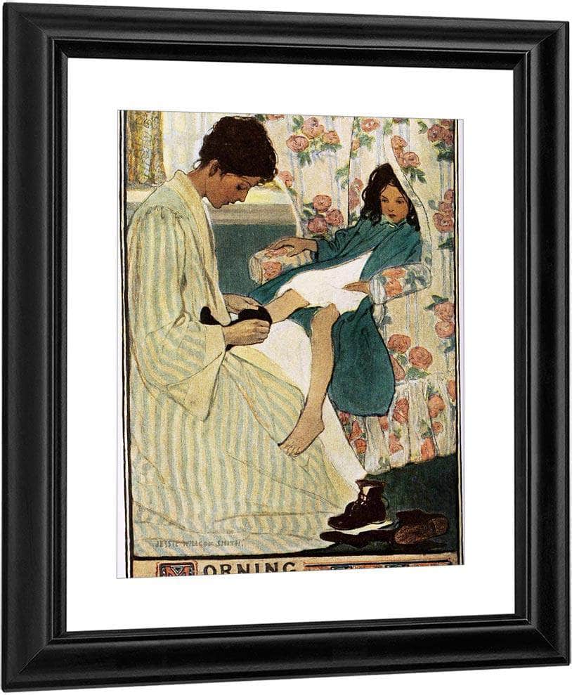 A Mothers Day Illustrated By Jessie Willcox Smith Fine Art Print