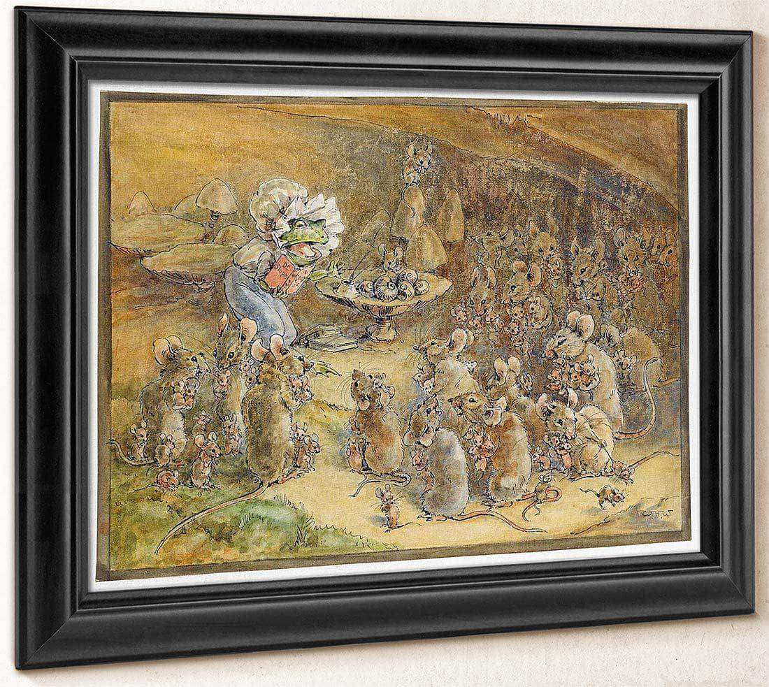A Mothers Meeting A Lecture From Dr Stopes By William Henry Walker Fine Art Print
