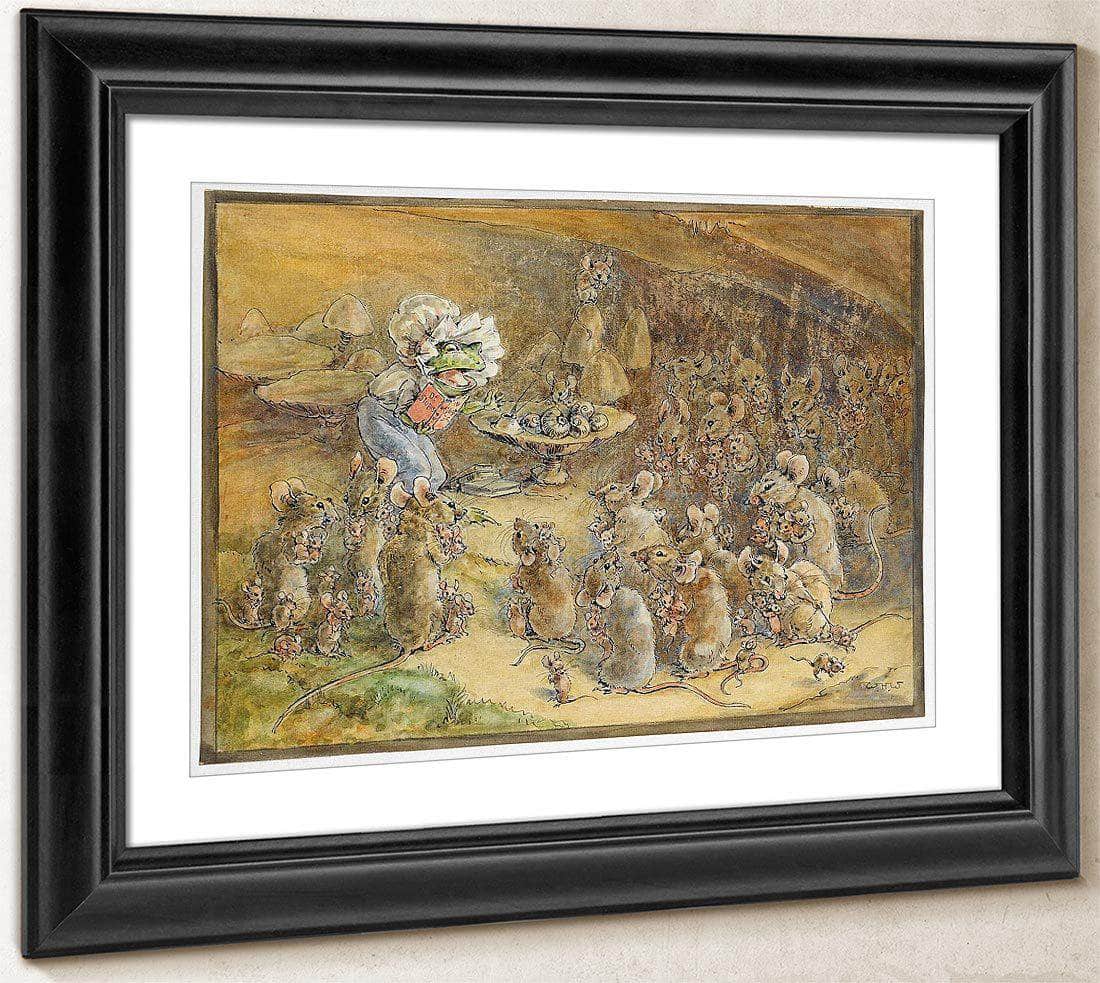 A Mothers Meeting A Lecture From Dr Stopes By William Henry Walker Fine Art Print