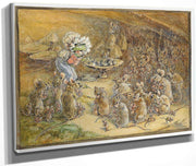 A Mothers Meeting A Lecture From Dr Stopes By William Henry Walker Fine Art Print