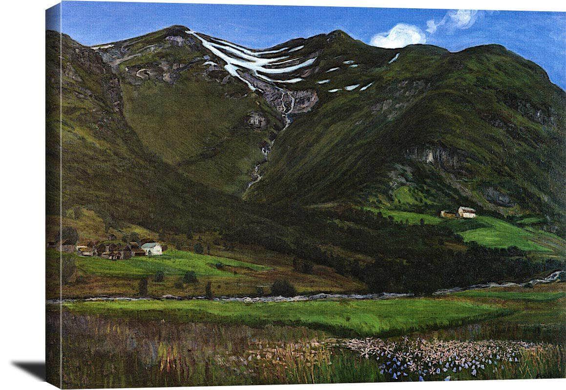 A Night In August Jolster Nicolai Astrup Reproduction Fine Art Print