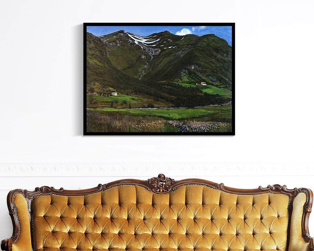 A Night In August Jolster Nicolai Astrup Reproduction Fine Art Print