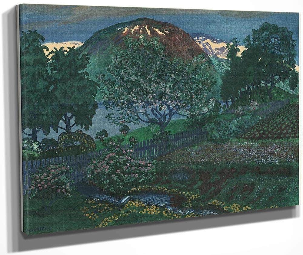 A Night In June 1 By Nicolai Astrup Fine Art Print