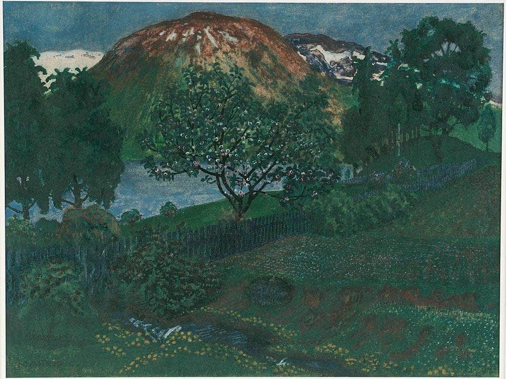 A Night In June 2 By Nicolai Astrup Fine Art Print