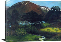 A Night In June In Jølster Nicolai Astrup Reproduction Fine Art Print