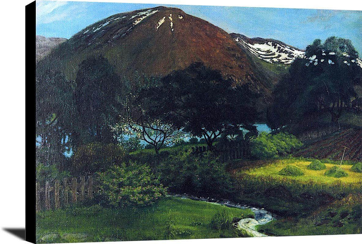 A Night In June In Jølster Nicolai Astrup Reproduction Fine Art Print