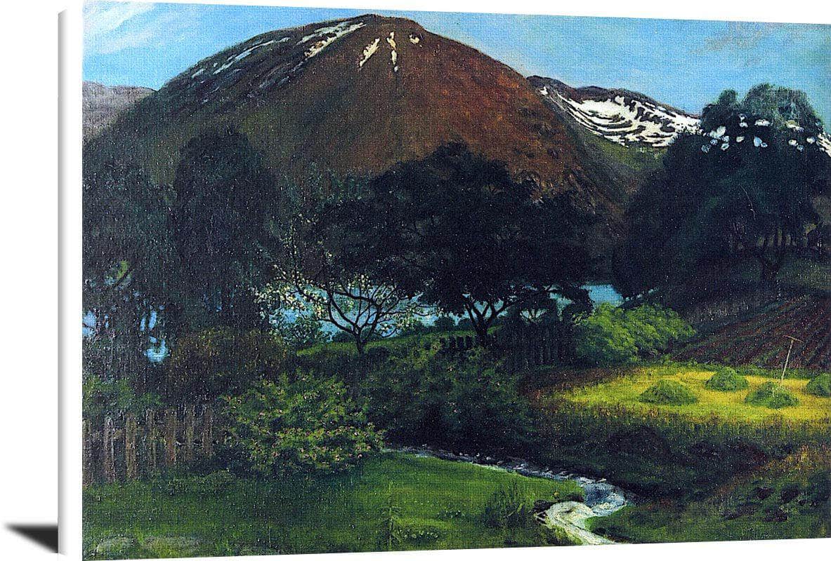 A Night In June In Jølster Nicolai Astrup Reproduction Fine Art Print