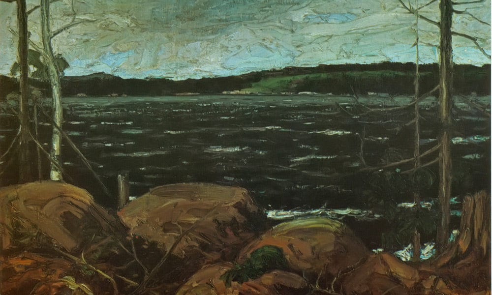 A Northern Lake By Tom Thomson Fine Art Print