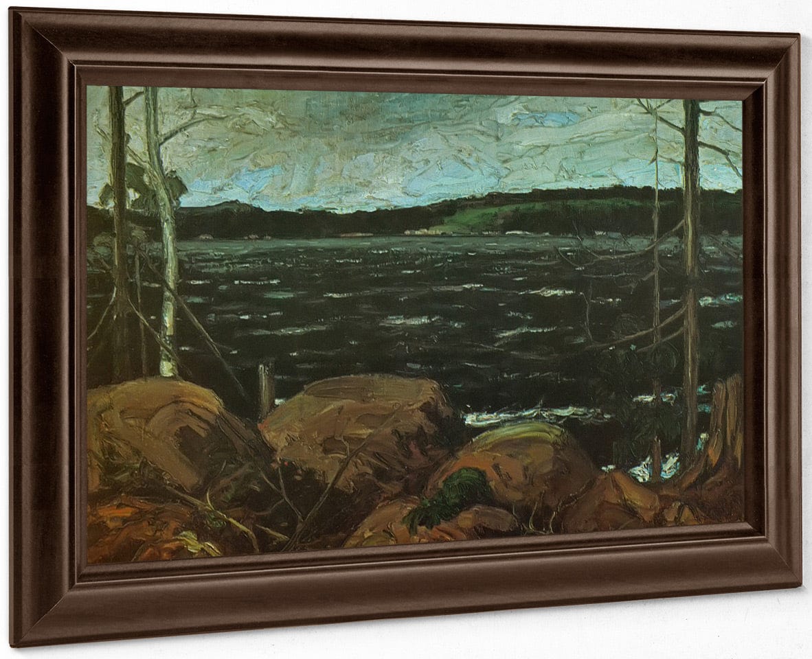 A Northern Lake By Tom Thomson Fine Art Print