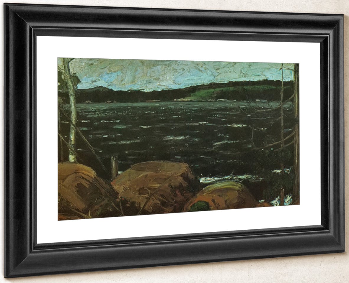 A Northern Lake By Tom Thomson Fine Art Print