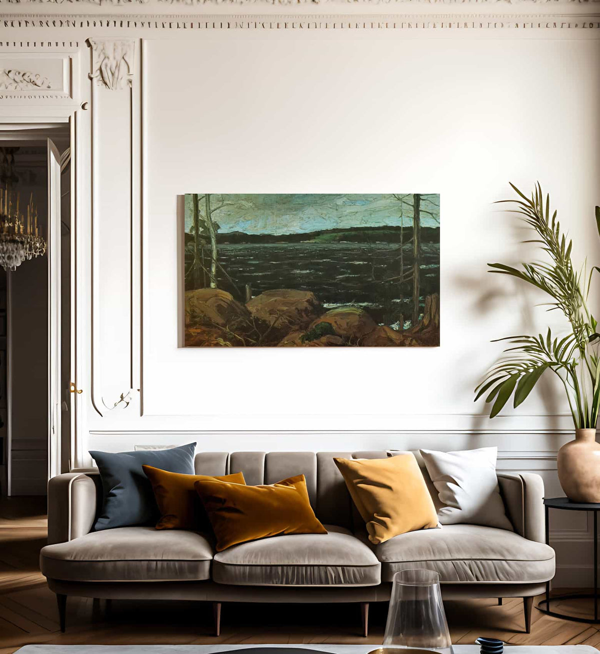 A Northern Lake By Tom Thomson Fine Art Print