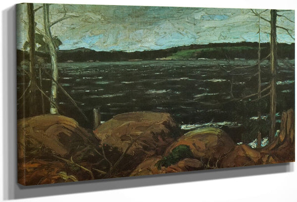 A Northern Lake By Tom Thomson Fine Art Print