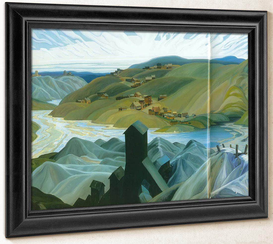 A Northern Silver Mine By Frank Carmichael Fix Fine Art Print