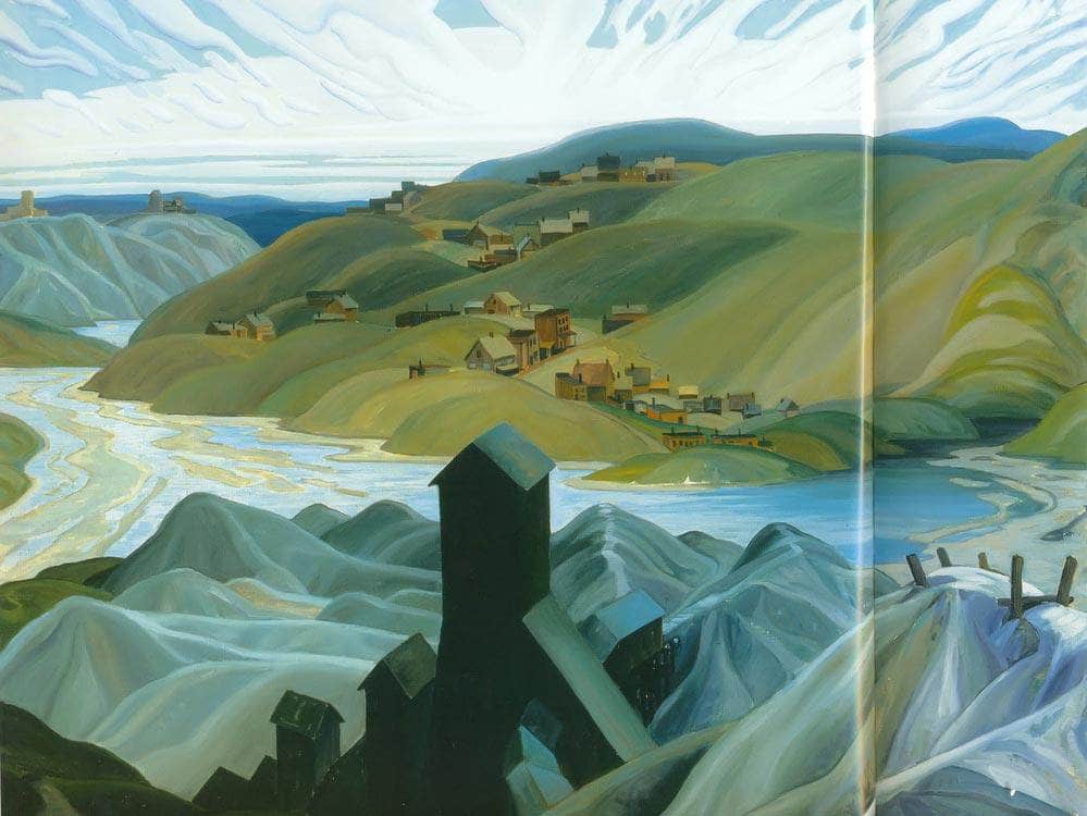 A Northern Silver Mine By Frank Carmichael Fix Fine Art Print