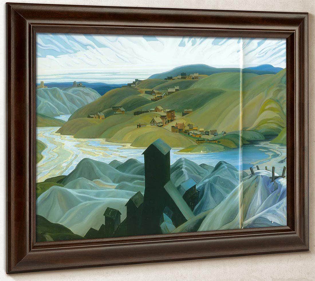 A Northern Silver Mine By Frank Carmichael Fix Fine Art Print