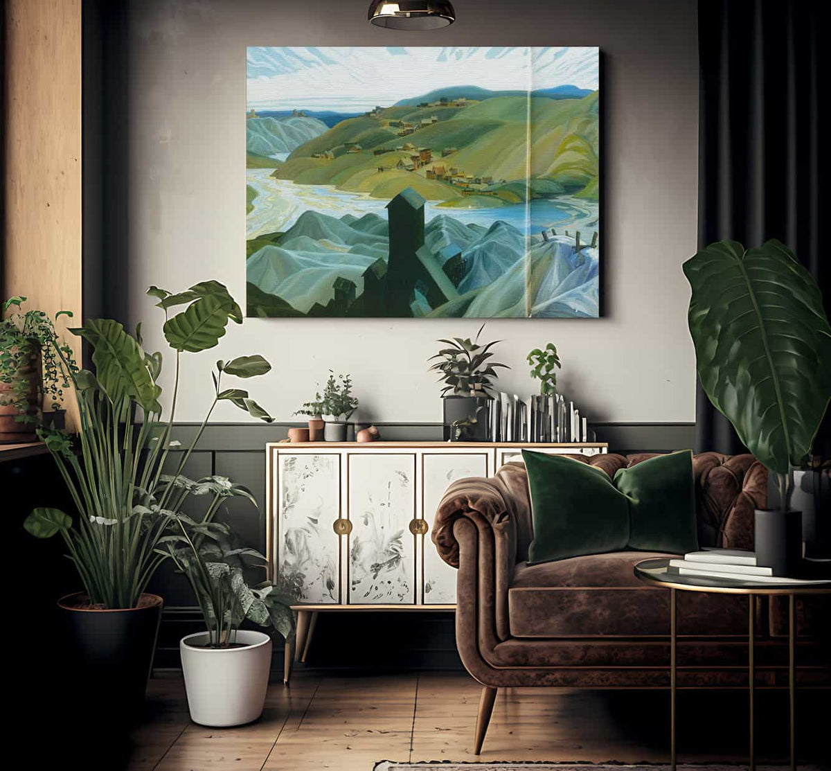 A Northern Silver Mine By Frank Carmichael Fix Fine Art Print