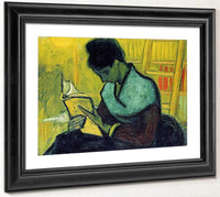 A Novel Reader By Vincent Van Gogh Fine Art Print