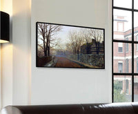 A November Morning Painting John Atkinson Grimshaw Canvas Art Fine Art Print