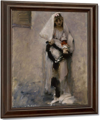 A Parisian Beggar Girl By John Singer Sargent Fine Art Print