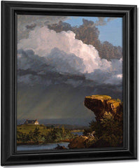 A Passing Storm By Church, Frederic Edwin Fine Art Print