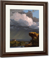 A Passing Storm By Church, Frederic Edwin Fine Art Print