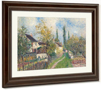 A Path At Les Sablons 1883 By Alfred Sisley Fine Art Print