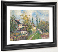 A Path At Les Sablons 1883 By Alfred Sisley Fine Art Print