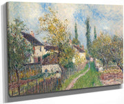A Path At Les Sablons 1883 By Alfred Sisley Fine Art Print