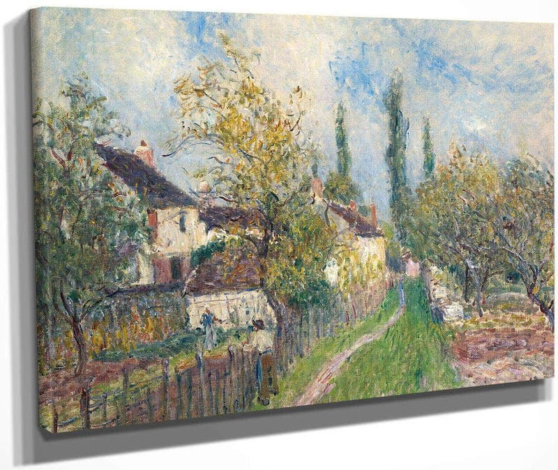 A Path At Les Sablons 1883 By Alfred Sisley Fine Art Print