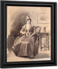 A Philadelphia Quaker By Alice Barber Stephens Fine Art Print