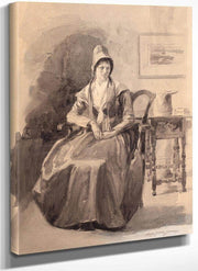 A Philadelphia Quaker By Alice Barber Stephens Fine Art Print
