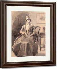 A Philadelphia Quaker By Alice Barber Stephens Fine Art Print