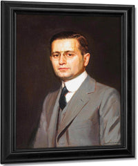 A Portrait Of Charles W. Nichols, 1919 By Joseph Kleitsch Fine Art Print