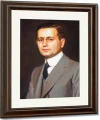 A Portrait Of Charles W. Nichols, 1919 By Joseph Kleitsch Fine Art Print