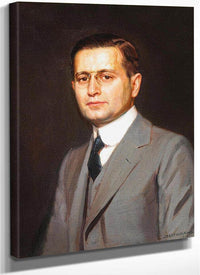 A Portrait Of Charles W. Nichols, 1919 By Joseph Kleitsch Fine Art Print