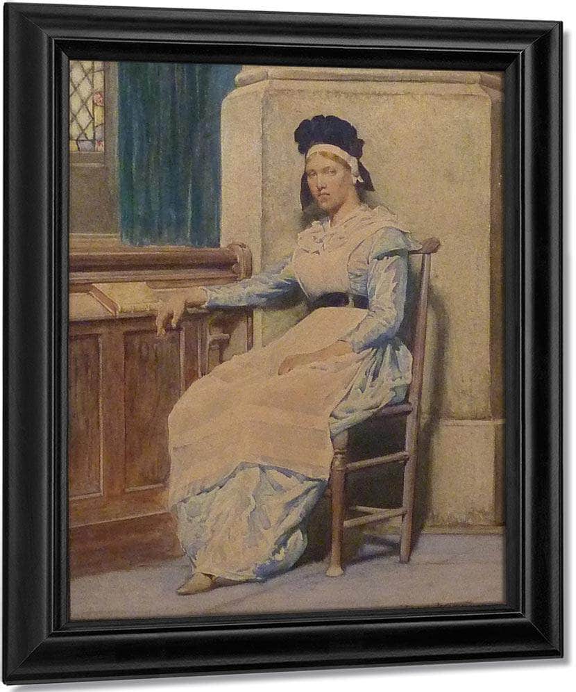 A Puritan By John Watkins Fine Art Print