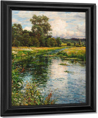 A Quiet Afternoon By Louis Aston Knight Fine Art Print